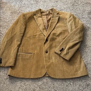 VTG David Taylor Tan Corduroy Blazer Sport Coat- 44S
